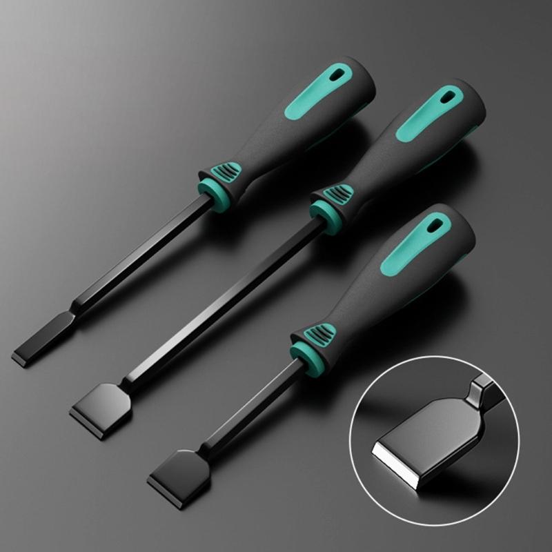 Cylinder Surfaces Scraper Heat Quenched Edge Comfort Grip Engine Gasket Remover Tool Easy to Use for Garage Repair Work