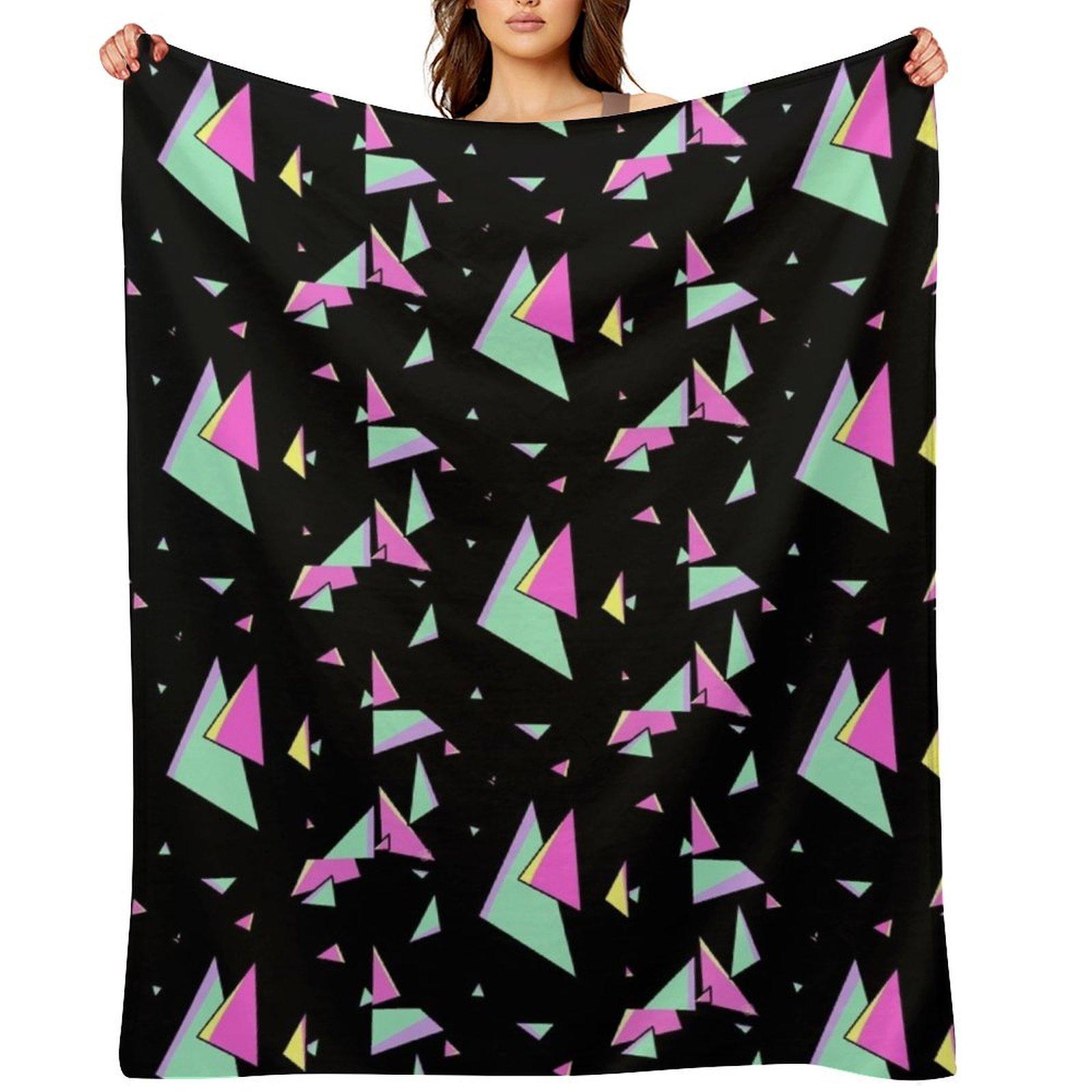 Promare Triangle Fire Aesthetic Throw Blanket Soft Big Blankets For Bed Bed For Baby Blankets 30x40in