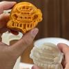 Moon Cakes Maker 75G Pattern Molds Safe Food Grade Component Hand Design