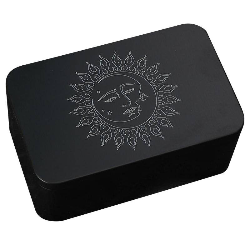 Металлическая коробка для игровых карт, контейнер для Таро, чехол для хранения, упаковка, коробка для покера, коробка для игральных карт, пустой контейнер для конфет