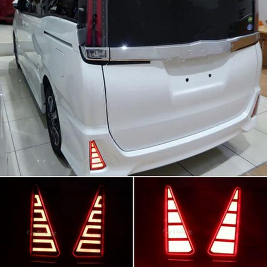 Toyota Noah 2014-2019 Rear LED Fog Bumper Light Modification