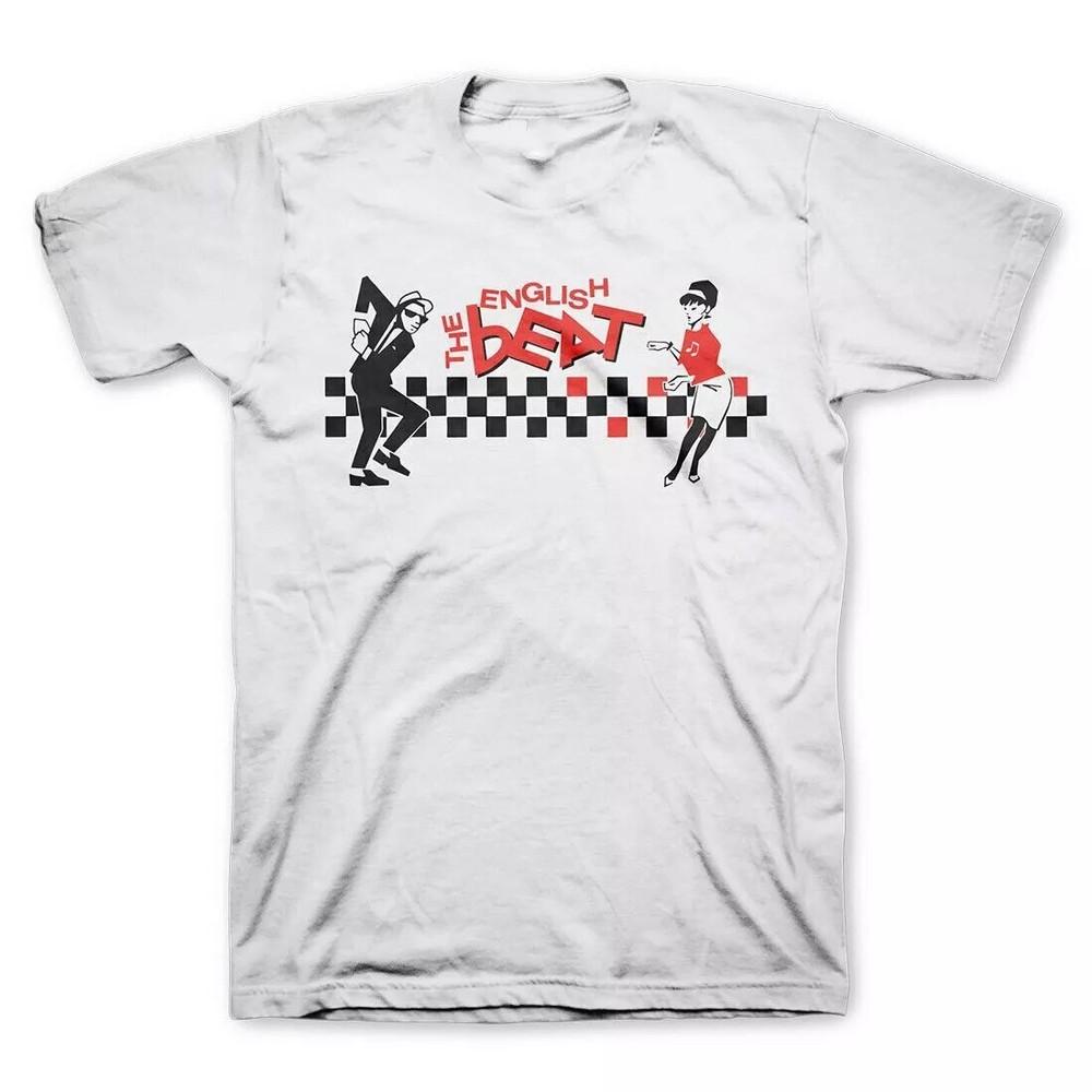 The English Beat Band Gift For Fans Cotton White Unisex Shirt Unisex T-Shirt L