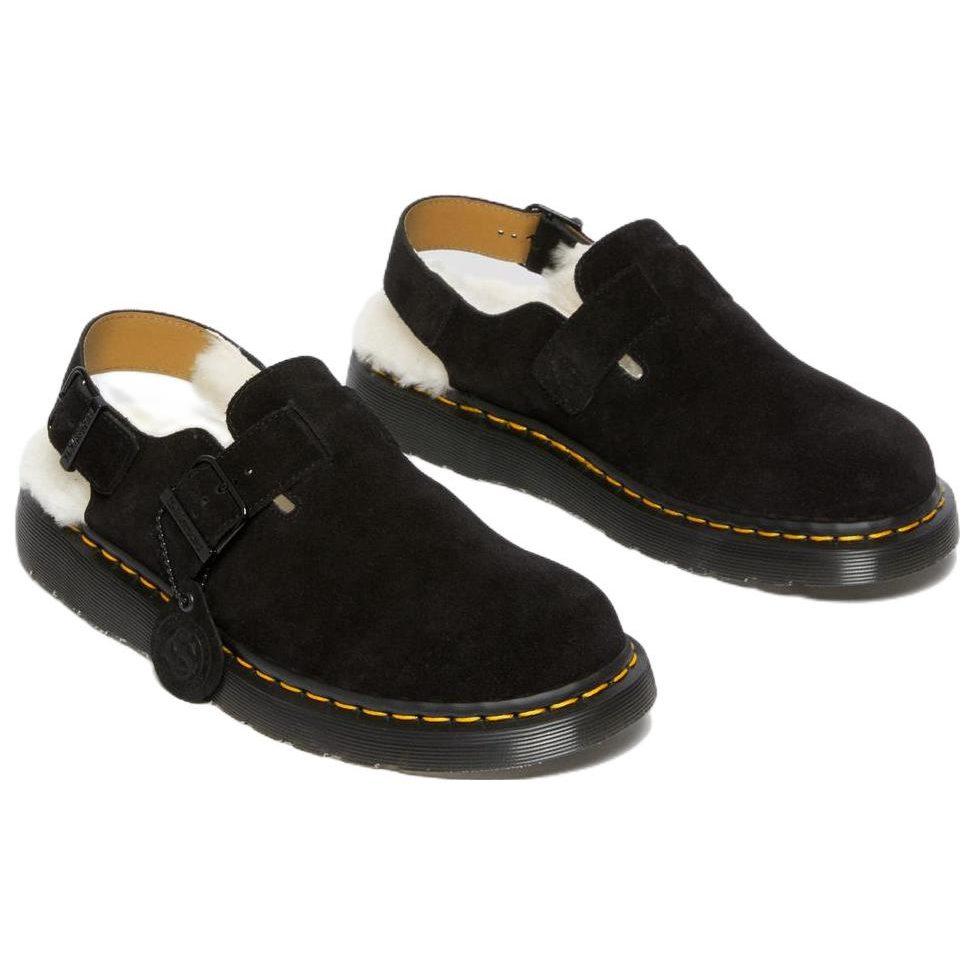 Dr. Martens Jorge Shearling Slingback Mule 'Black' 27717001