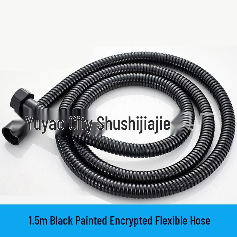 Stainless Steel Shower Hose, 1.5m/2m, Universal for Hot/Cold Water Heater