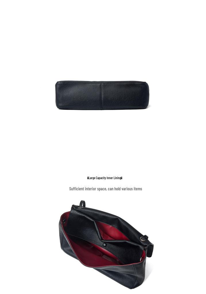 2026 Women's Genuine Leather Luxury Underarm Crossbody Bag - Versatile, Simple Design for Commuting
