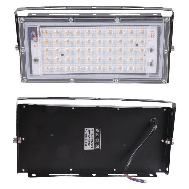 Outdoor Waterproof Garden Floodlight Practical 50W Reflector Street Floodlights