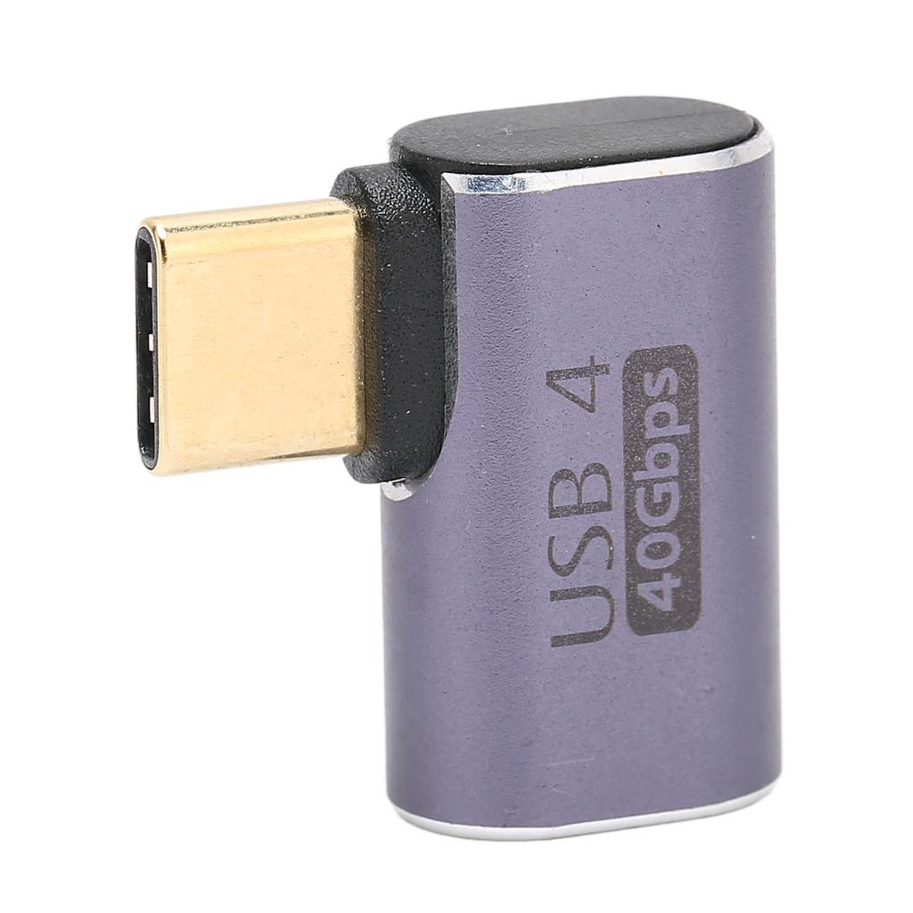 Type C Mobile Phone Adapter 40GB High Speed Audio Video Transmission 100W Maximum Support 8K At 120HZ Type C Female To