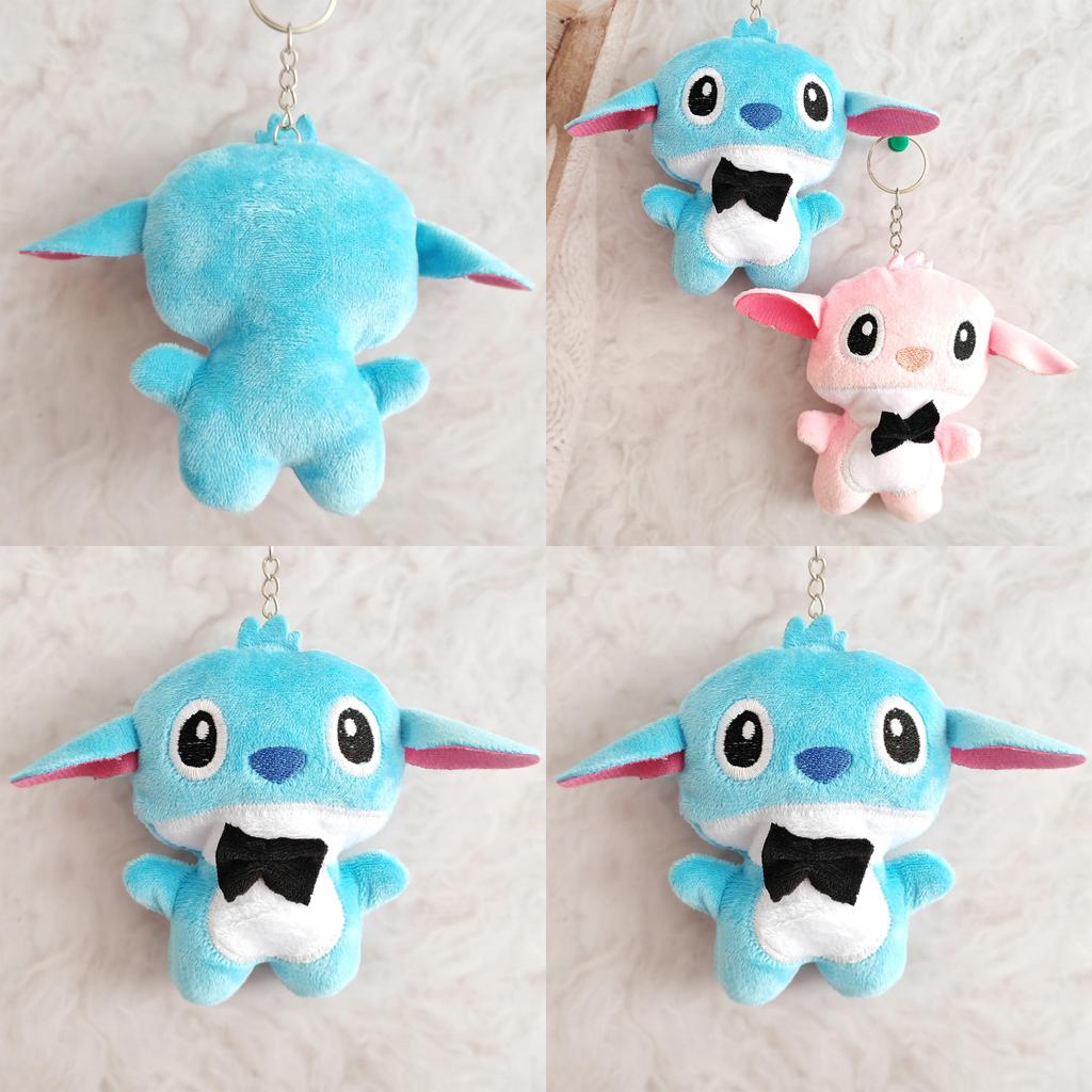 Stitch Plush Keychain With Soft Short Pile For Kids And Collectors