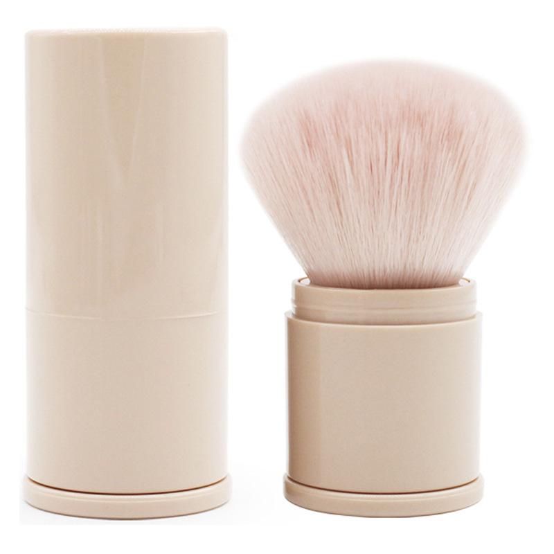 Portable Soft Bristle Large Powder Brush with Lid