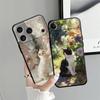 Funda Phone Cover Case for Apple iPhone 17 Pro Max 14 15 Pro 7 8 16 XR XS MAX Air 13 11 12 Cartoon Cute Cat
