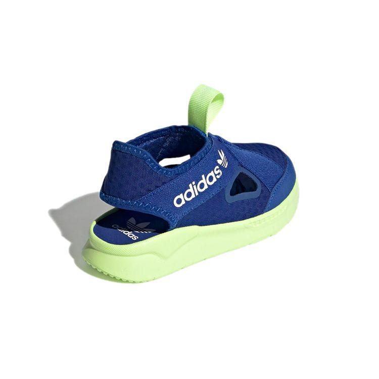 Adidas Originals 360 Sandals Comfortable Versatile Kids Sandals Kids Sandals Blue Green FX4947