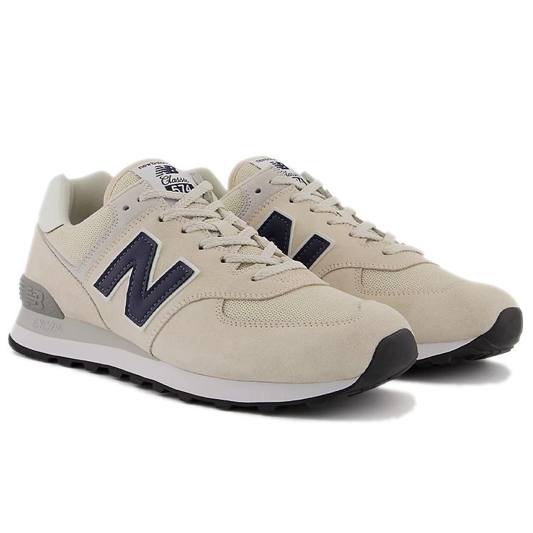 New Balance 574v2 Tan Navy Unisex Sneakers ML574EQ2