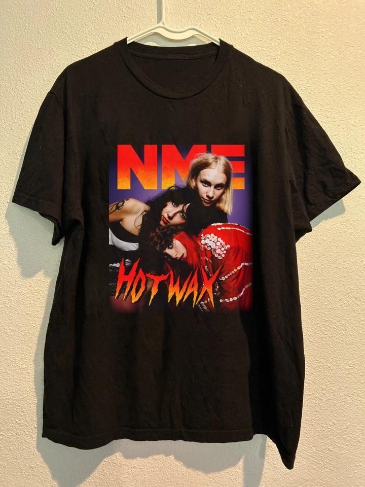 Rare Hot Shock HotWax Band Shirt Short Sleeve Black S-5XL FF155 Unisex T-Shirt M