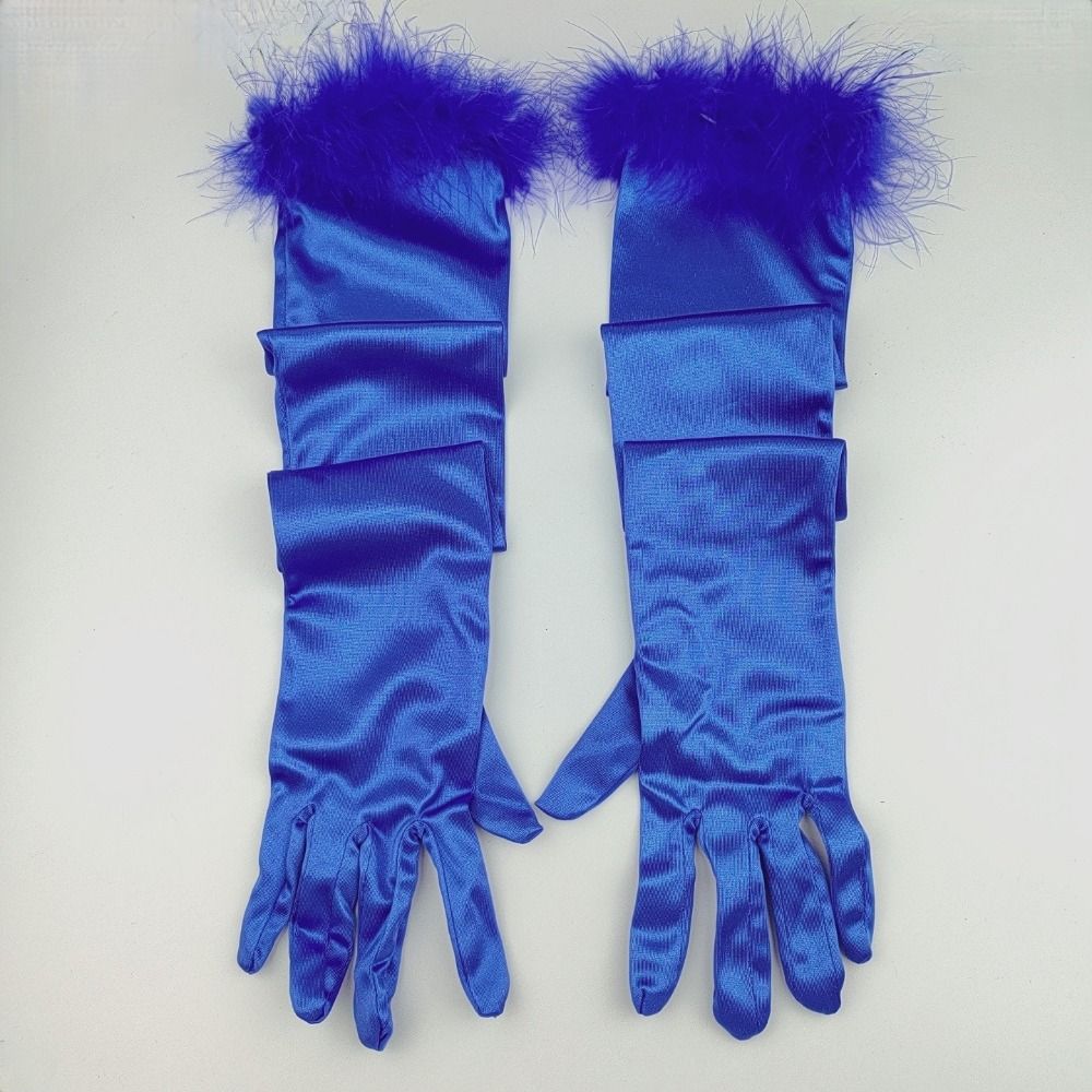 Vintage Bride's Long Gloves Elegant Women's Long Mittens Gift Women Cosplay Gloves  Evening Party