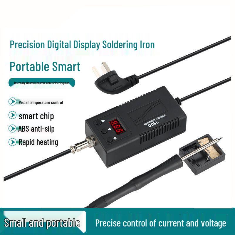 T12 Digital Soldering Station: High Power, Adjustable Temperature Iron for Mobile Repair & DIY Projects