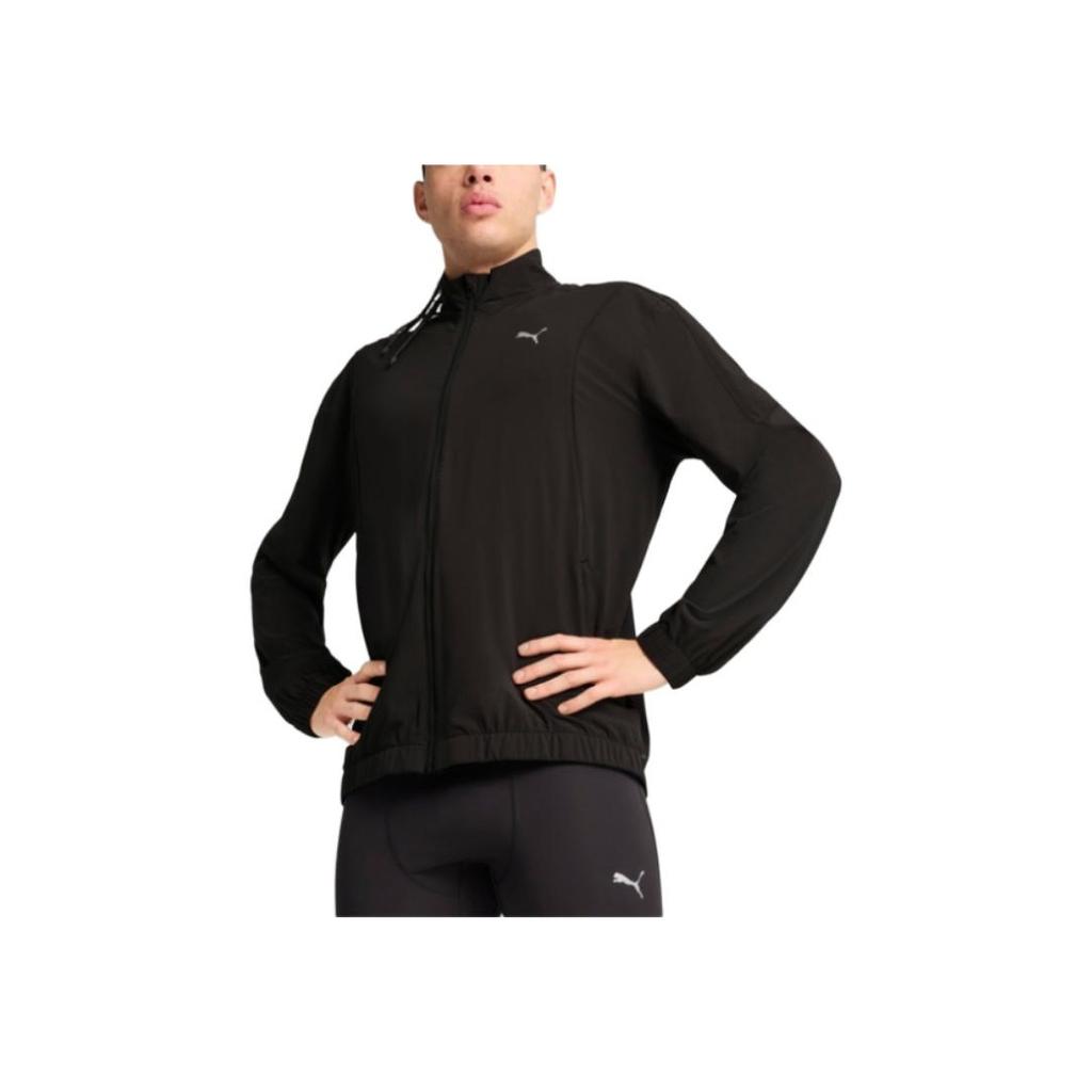 New PUMA RUN VELOCITYWOVEN Jacket Men's Black 527245-01