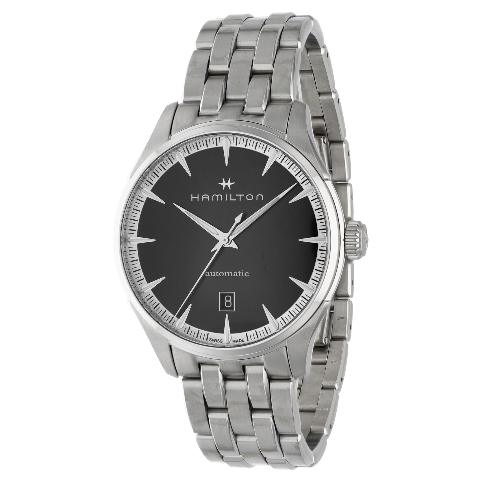 

Годинник Jazzmaster H32475130 Сріблястий [Hamilton] Чоловічий [Товар] чорний