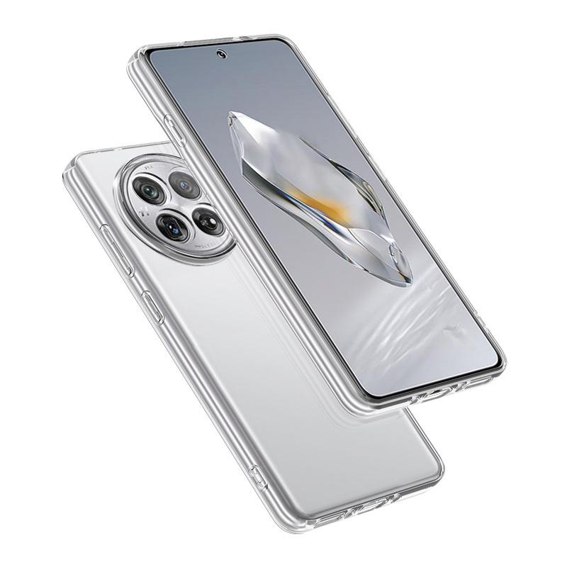 Applicable To OnePlus 15T Ultra-thin Transparent Mobile Phone Case OnePlus 15 Lens All-inclusive High-transparency and Anti-yellow TPU Soft Case Manu
