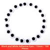 30/100pcs/bag Plastic Wiggling Moving Eyes Black&White Kids Stuffed Animals Plush Eyes