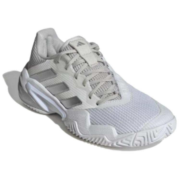 adidas Barricade 13 White Grey Women Sneakers Cloud-White Core-Black Grey-One IF0407