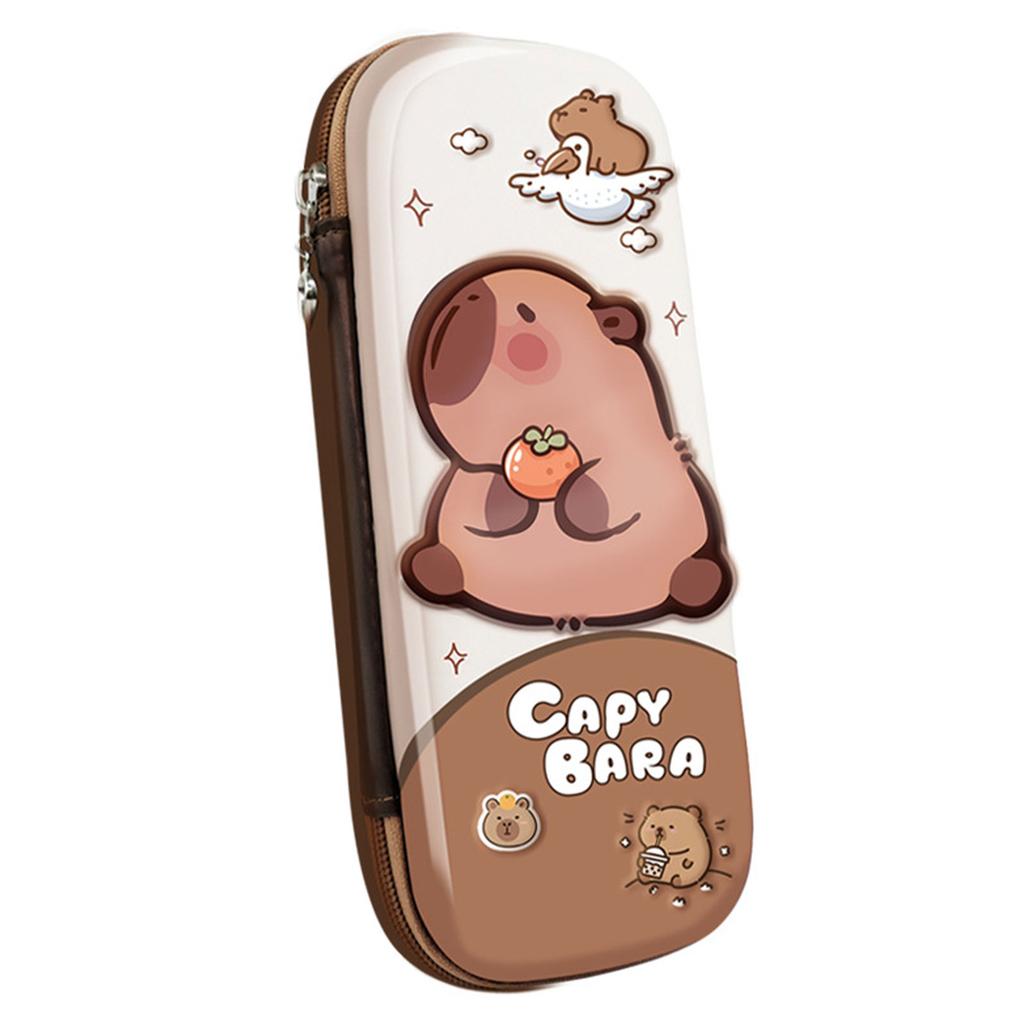 Dustproof Stylish 3D Multifunctional Pencil Case Cute 3D Animal Large Capacity Waterproof Pencil Box for Student Boys Girls