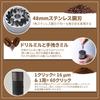 KINGrinder K6 Hand Coffee Grinder, Externally Adjustable, 240 Grinding Levels, Conical Metal Blade for Uniform Grinding, 35g Capacity