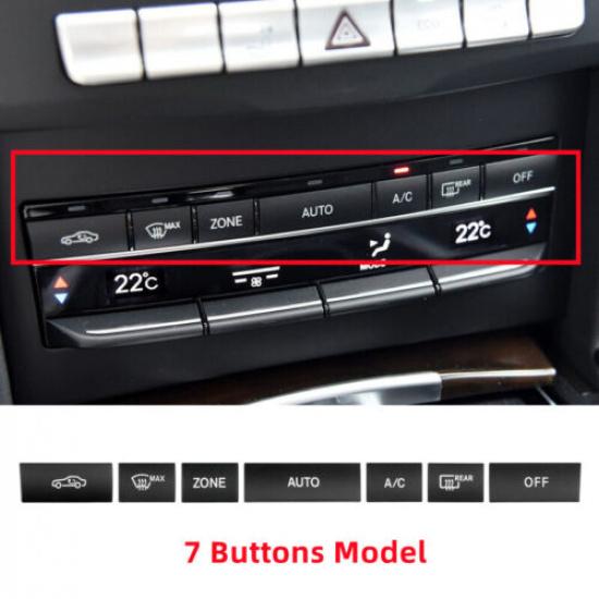 1 Set ABS Car Air Conditioner Control Switch Replace Trim For Benz E W212 15 16