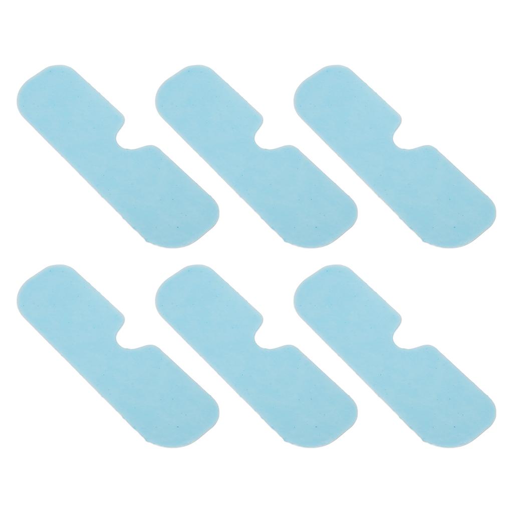 6pcs Hydrogel Eye Mask Herbal Extract Fatigue Relief Cooling Eye Patches for Dark Circles and Puffiness