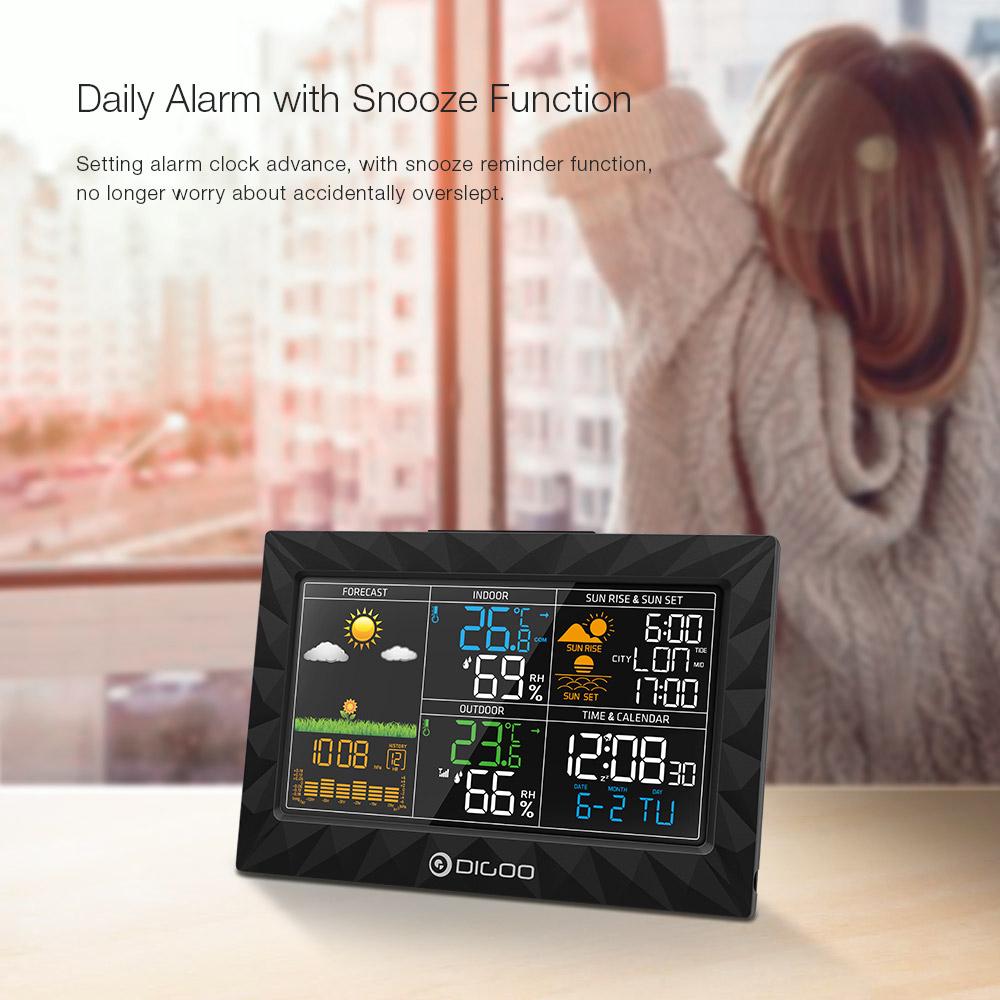 Buy DIGOO DG-TH8988 Home Wireless Weather Station Remote Sensor Ultra ...