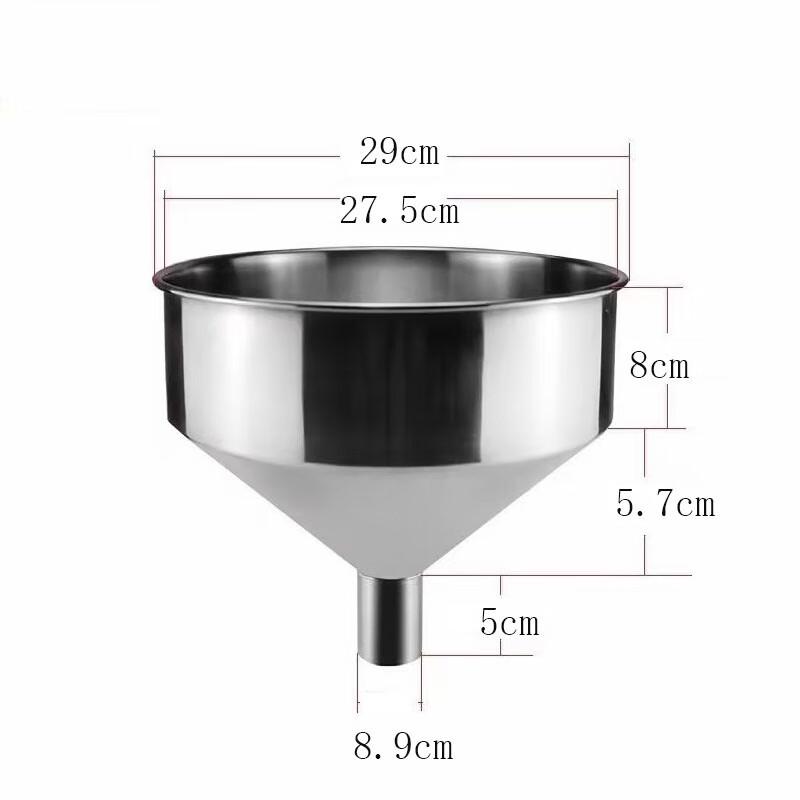 Wuhe Verdickter Edelstahl Küchen Trichter mit Filter