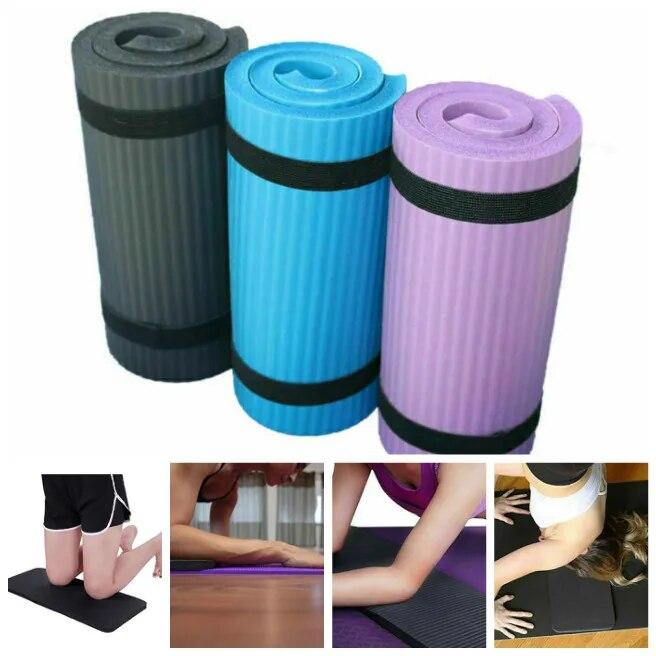 NEW Yoga Pilates Mat Thick Exercise Gym Non-Slip Workout 15mm Fitness Mats