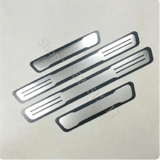 Stainless Sticker Door Sill Scuff Plate Guards Threshold Pedal Trim For CAPTUR 2016 2017 2018-2025 Car Accessories