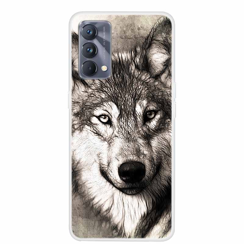 For Realme GT Master Edition Case Animal Soft Silicone TPU Phone Cover Case for Realme GT Explorer Master Edition Fruit Coque