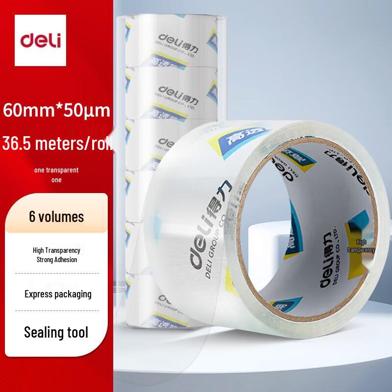 Deli Transparent Packaging Tape