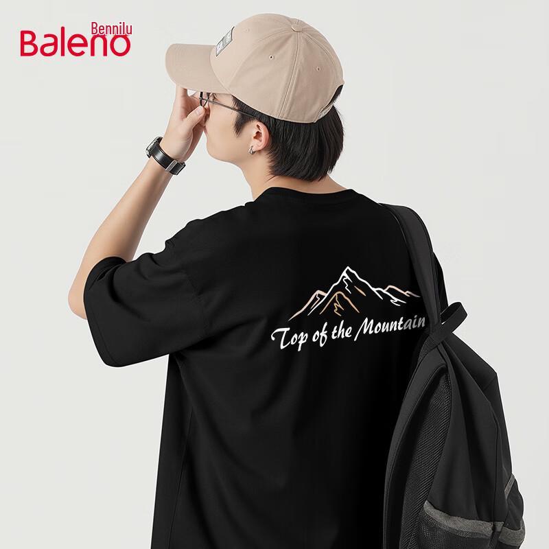 Baleno Men s Summer Loose-Fit Cotton T-Shirt