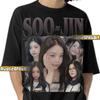 SOOJIN IDLE SHIRT, Seo Soojin Idle Concert T-Shirt, Seo Soo-jin Retro Bootleg Tour Merch, Gidle Neverland K-Pop Girlband Tribute Rap Tee