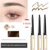 3 | Small Gold Bar Eyebrow Pencil Waterproof Long Lasting Fadeless Sweat-Proof Extremely Fine Nature Wild Eyebrow Vivid Female Beginner