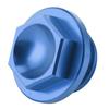 Enchimento de Óleo    Rosca Gás   Tampa  Alumínio CNC Adequado para   CR125RCelsiusCR250RCelsiusCR480R(Azul )