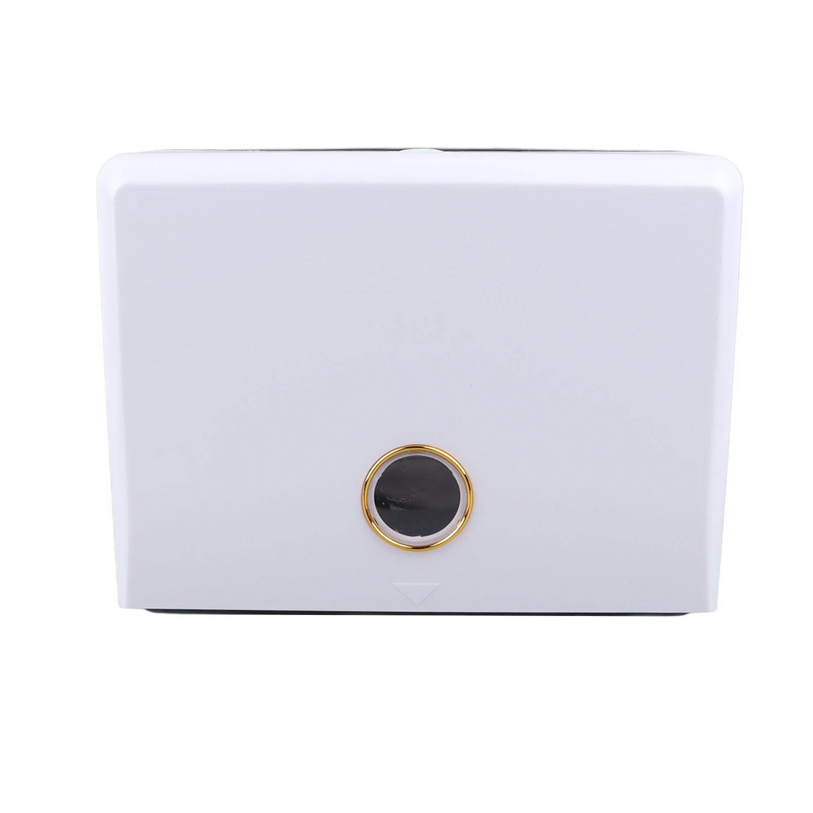 

Настінний диспенсер для серветок Пластиковий Білий Зносостійкий Легко чистити Настінний тримач для серветок для дому