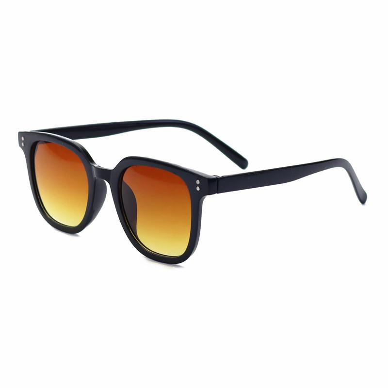 Sunglasses Women Plain Blush Glasses Sunset Gradual Change Brown Black Frame Sunglasses Sunglasses Men Uv Protection