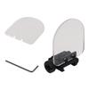 FOCUHUNTER Scope Red Dot Sight Lens Protector, Clear Lens Shield, Foldable, Compatible with 20mm Rails, Two-Piece Clear Shield Set, Interchangeable