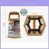 Modern Minimalist Multifunction Vegetable Grater With Six Sides For Kitchen Prep