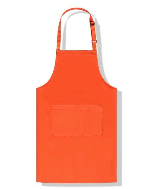 Barbecue Apron Adjustable Buckle Waterproof Apron Foreign Trade Catering Waiter Advertising Apron Can Print Logo