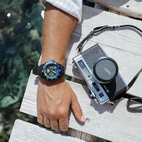 Official Ice Watch Men's Watch 020616 Ice Chrono Black Lime Extra Large