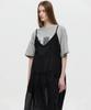 Diaeneseualumeon Layered Slip Dress Black