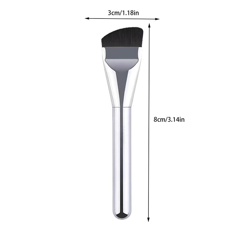 Ultra Thin Foundation Brush Lightweight And Thin Face Contour Brush Flat Contour Brush Blending Foundation Cream Makeup Brushes