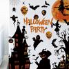 9 Sheets 72pcs Halloween Window Stickers Decals Halloween Decorations For Home Indoor Window Glass Door Wall Decor