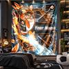 Wall Hanging Tapestry With Custom Name & Text, Flyers Fan Gear Decorative Tapestry For Bedroom
