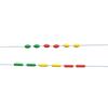 100 Pcs Silicone Fishing Oval/Cylinder Float Stop Stoppers Fishing Float Fishing Bobber Fishing Tackle Accessories