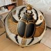 1PC Scarab Beetle Hieroglyphics Automatic Open/Close Umbrella with Windproof, 8-Rib Sturdy Canopy, Durable Ribs, Fashionable Design, Outdoor Accessory